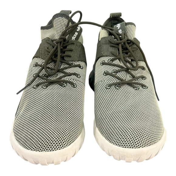Adidas Men’s Tubular X BA7782 Sneakers Olive Green Mid Size 11 - Picture 4 of 12